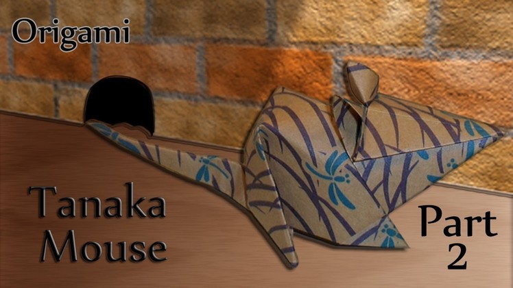 Origami Tanaka Mouse Part 2