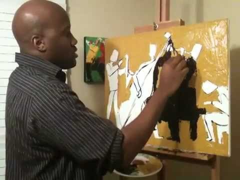 Painting Demonstration with Palette Knife Part 2
