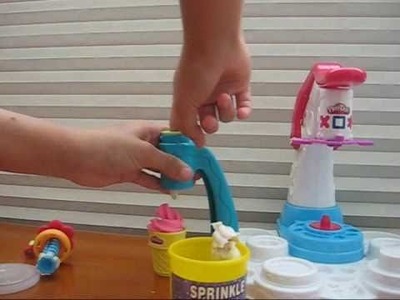 Play-Doh Magic Swirl Ice cream shoppe
