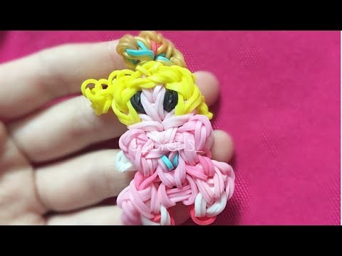 Princess Peach | Mini Figurine | Rainbow Loom Tutorial
