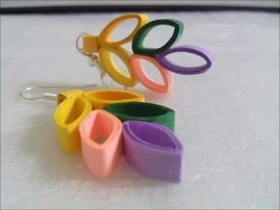Quilling Paper Jewelry Designs, Paper Jewellery Making, Earrings and Necklaces