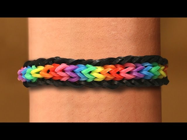 Rainbow Loom English - UNICORN - Loom Bands, easy, how to, DIY