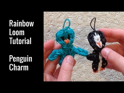 Rainbow Loom Tutorial - Penguin Charm | Bethany G