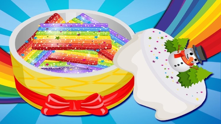 Rainbow sugar Cookies