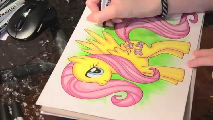 Speed painting MLP 5 of 6 - Fluttershy