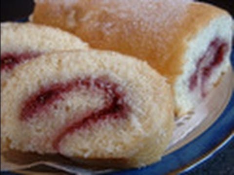 Sponge cake recipe - Swiss roll
