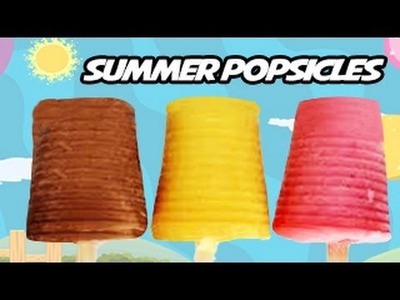 Summer Treats : Healthy Home made Popsicles!