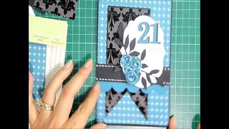 Thank Card It's Friday Stampin Up 21st Birthday