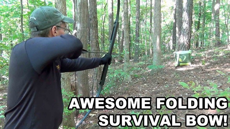 Awesome Folding Survival Bow! Primal Gear Unlimited's CFSB