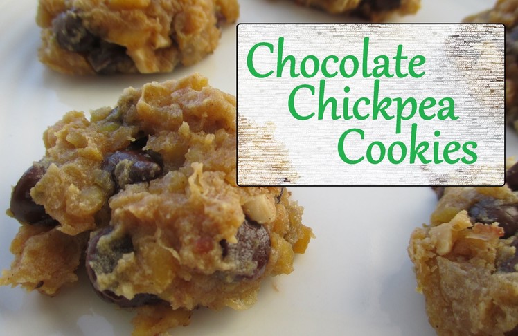 Chickpea Cookies {No flour, oil, eggs or sugar!} | Smartie and Steveo