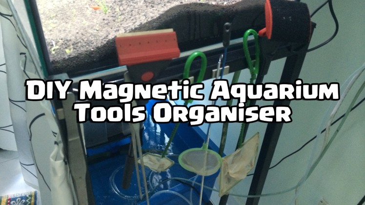DIY Aquarium Magnetic Tools Hanger Organiser
