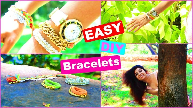 DIY Bracelets tutorial | 3 Easy DIY Bracelets projects