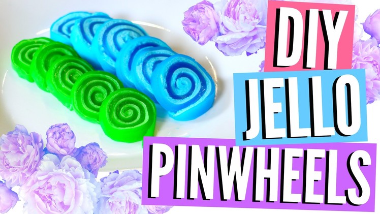 DIY Jello Roll-Ups. Pinwheels in the Microwave!! | TutorialsByA