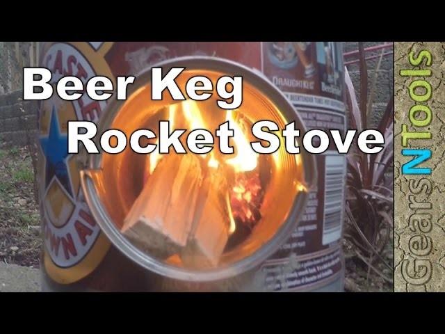 DIY The Beer Keg Rocket Stove The Coolest Stove on YouTube