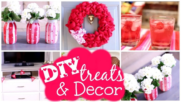 DIY Valentine's Day Room Decor & Treats | Courtney Lundquist