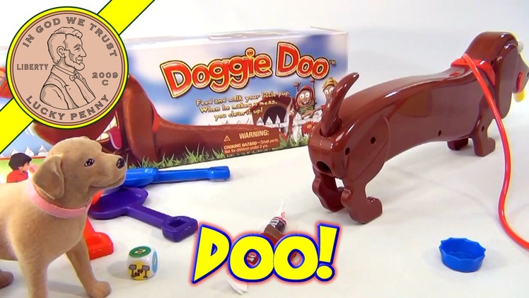 Doggie Doo The Pooping Dog Game, Goliath Games