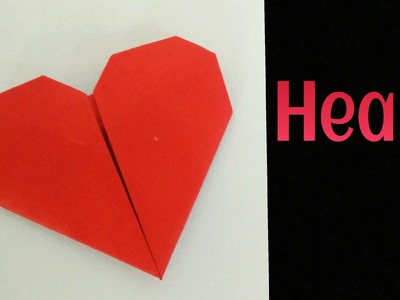 Easy Origami - Paper "Pocket Heart"