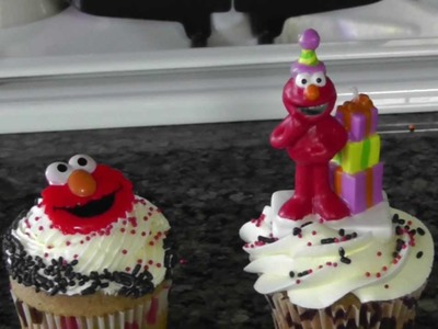 Elmo Cupcake Decorating Ideas