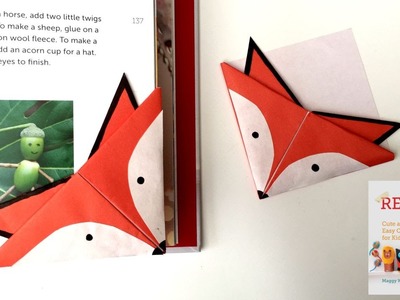 Fox Crafts - Easy Origami Bookmark