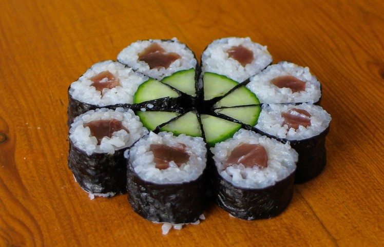 Full Moon Sushi Roll - Art Sushi Recipe