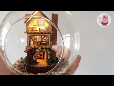 ❤ Handcrafted miniature cottage ❤