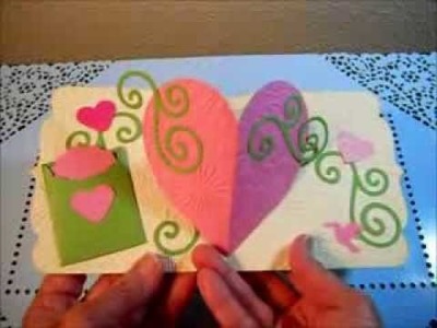 Heart Flip and Pop-Up Cards, using Sizzix dies