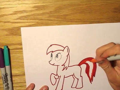 How to Draw MLP Basic Pony