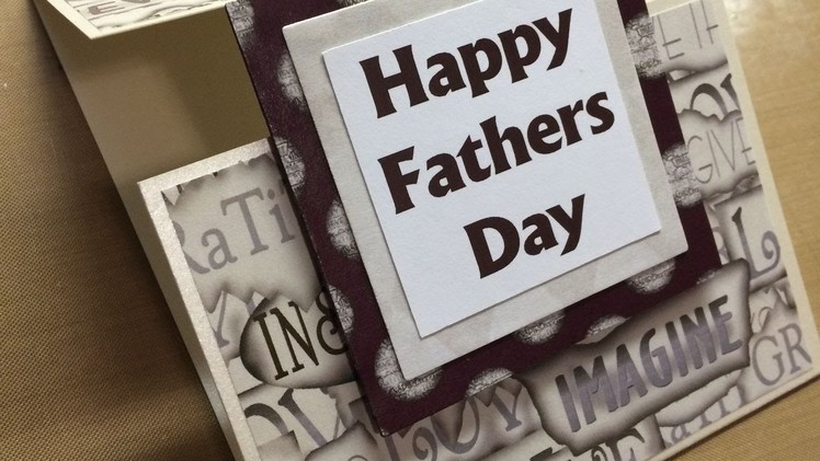 How To Make A Flip Flap Fathers Day Card - DIY Crafts Tutorial - Guidecentral