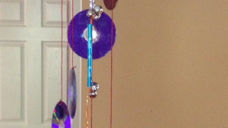 How To Make a Glittery CD Wind Chime - DIY Home Tutorial - Guidecentral