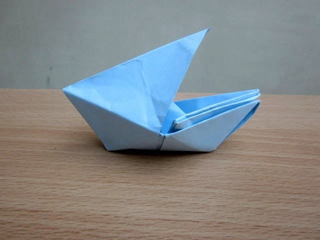 How to Make a Paper Sail Boat2 - Easy Tutorials