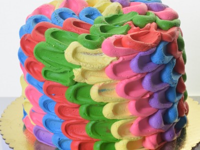 How to make a rainbow cake