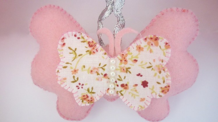 How To Make an Adorable Felt and Fabric Butterfly - DIY Crafts Tutorial - Guidecentral