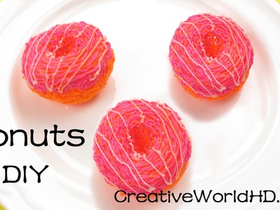 How to Make Donuts - 3D Printing Pen Creations.Scribbler DIY Tutorial | Creative World