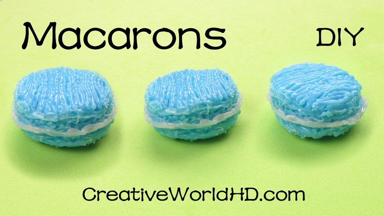 How to Make Macarons - 3D Printing Pen Creations.Scribbler DIY Tutorial