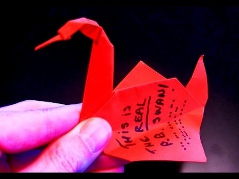 How to make the real Prison Break Origami Swan