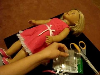 How to Re String your American Girl Doll Part 1 of 3