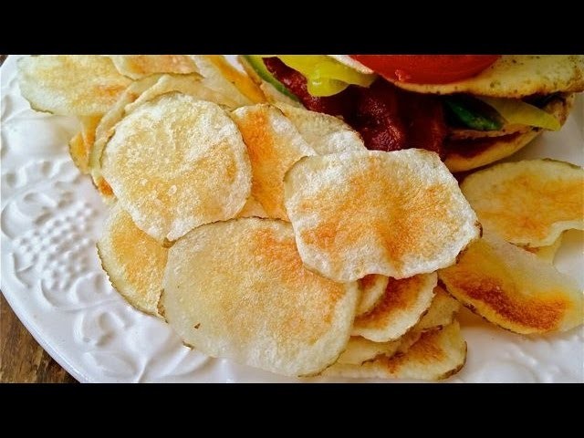 MICROWONK - Microwave Potato Chips Recipe
