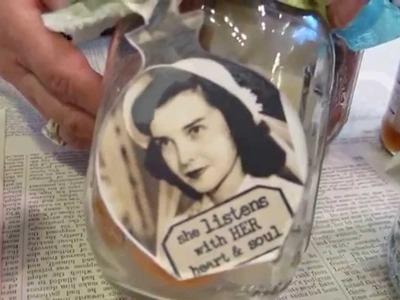 Perfume Bottle Embellishments for Mason Jars