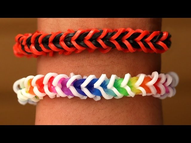 Rainbow Loom English - SPINELET - Loom Bands, easy, how to, DIY