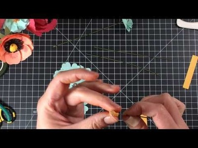 Stampin' Up! Build-a-Bouquet Pansy Tutorial