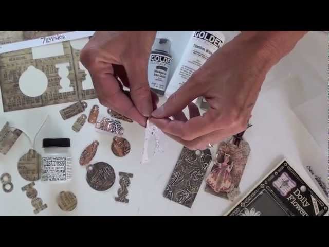 Tim Holtz Alterations Tiny Tabs and Tags Die