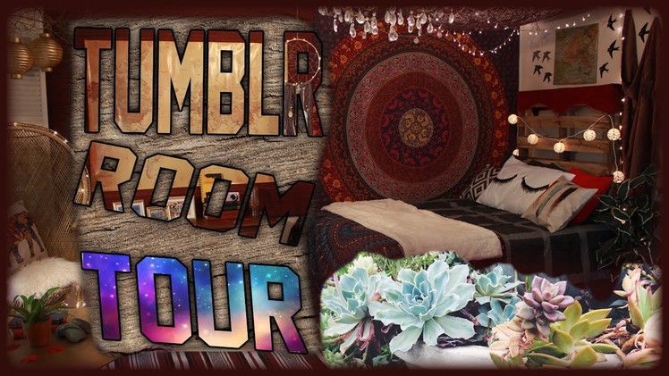 Tumblr Room Tour! | Fall 2015 Room Tour! | Tumblr Inspired Bedroom For Teens!