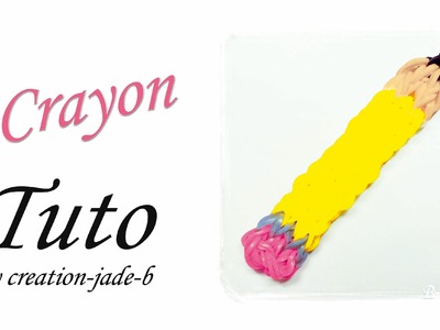 Tuto Rainbow Loom - Crayon (Pencil) !