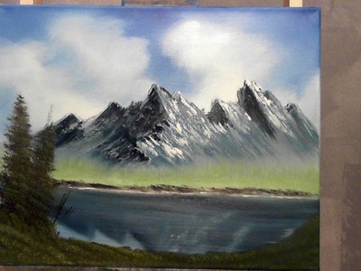 Very easy oil painting lesson for beginners wet on wet