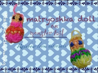 3D matryoshka doll on monster tail