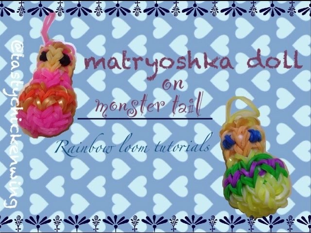 3D matryoshka doll on monster tail