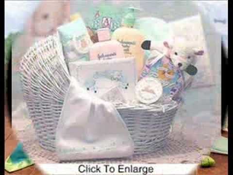 Baby Gift Baskets Filled With Baby Accessories from www.kimsgiftbaskets.com