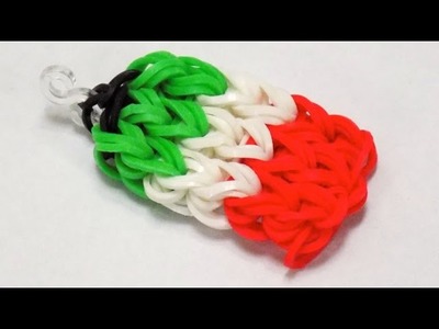 Bandiera d'Italia   Italian Flag   loom bands