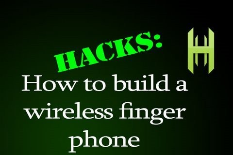 Build a wireless Finger Phone
