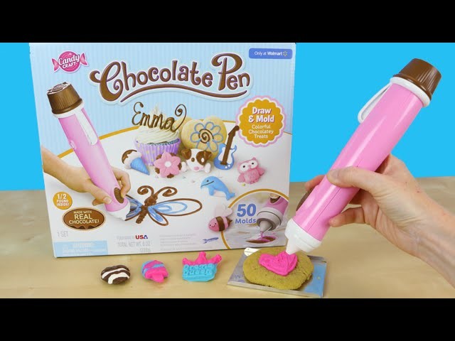 Chocolate Pen Candy Craft Skyrocket Toys - Draw With Chocolate Candy!